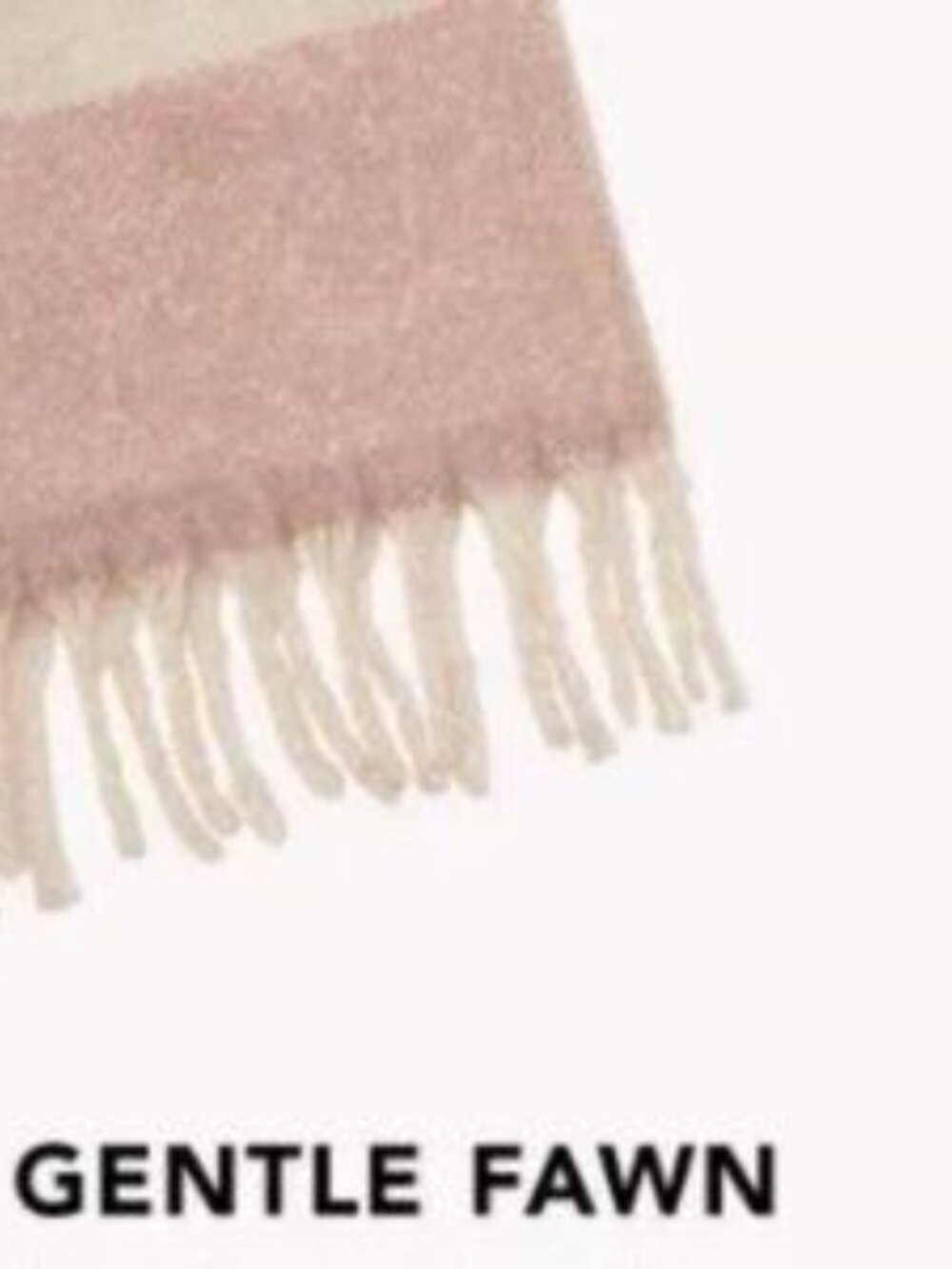 GENTLE FAWN Cozy Women's Colorblock Boucle Soft Scarf - NWT - Picture 6 of 9